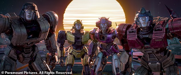 Transformers One estacionou em oitavo lugar com ganhos de quase US$ 2 milhões