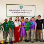 Laboratório para reciclagem de plástico fortalece economia circular