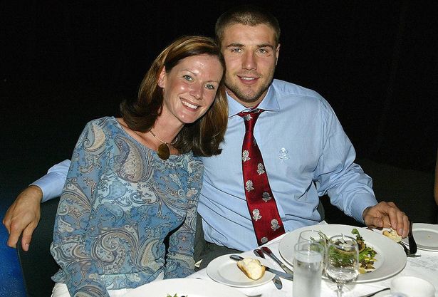 Ben e Abby Cohen durante o International Rugby Board Awards em Wharf 8 de novembro de 2003 em Sydney, Austrália