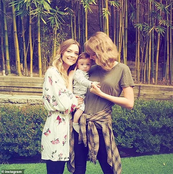 Jaime King - um amigo de longa data de Taylor Swift - foi retratado com o artista Shake It Off em 2020