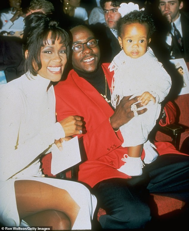 Diz -se que o casal com Bobbi Kristina - Whitney teve uma gravidez fantasma durante a turnê