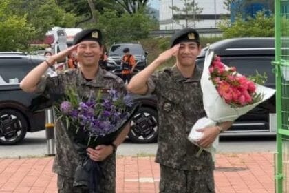 Namjoon e Taehyung, astros do BTS, são dispensados do serviço militar na Coreia do Sul