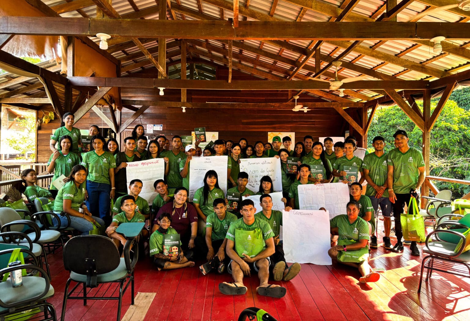 Manifesto apresenta soluções para floresta amazônica sob o olhar de jovens do território - FAS