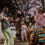Encontro de Jongueiros transforma Praça Tiradentes em quilombo no Rio