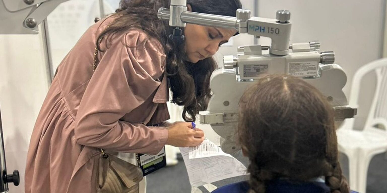 Projeto oferece atendimento oftalmológico para crianças em Curitiba