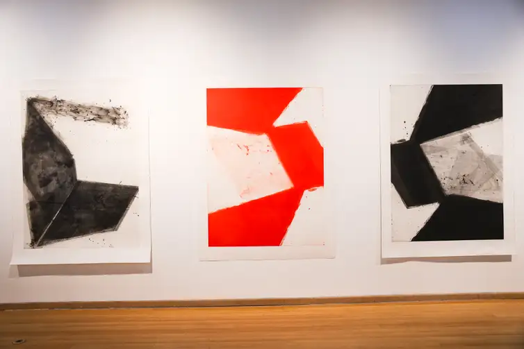 Rio de Janeiro (RJ), 18/09/2025 – Exposição José Pedro Croft: reflexos, enclaves, desvios, no Centro Cultural Banco do Brasil, no cento do Rio de Janeiro. Foto: Tomaz Silva/Agência Brasil