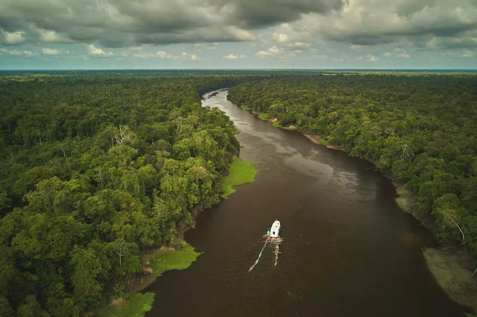 Virada Sustentável e FAS abrem chamada para atividades no Barco Cultural Banzeiro da Esperança durante a COP30 em Belém - FAS
