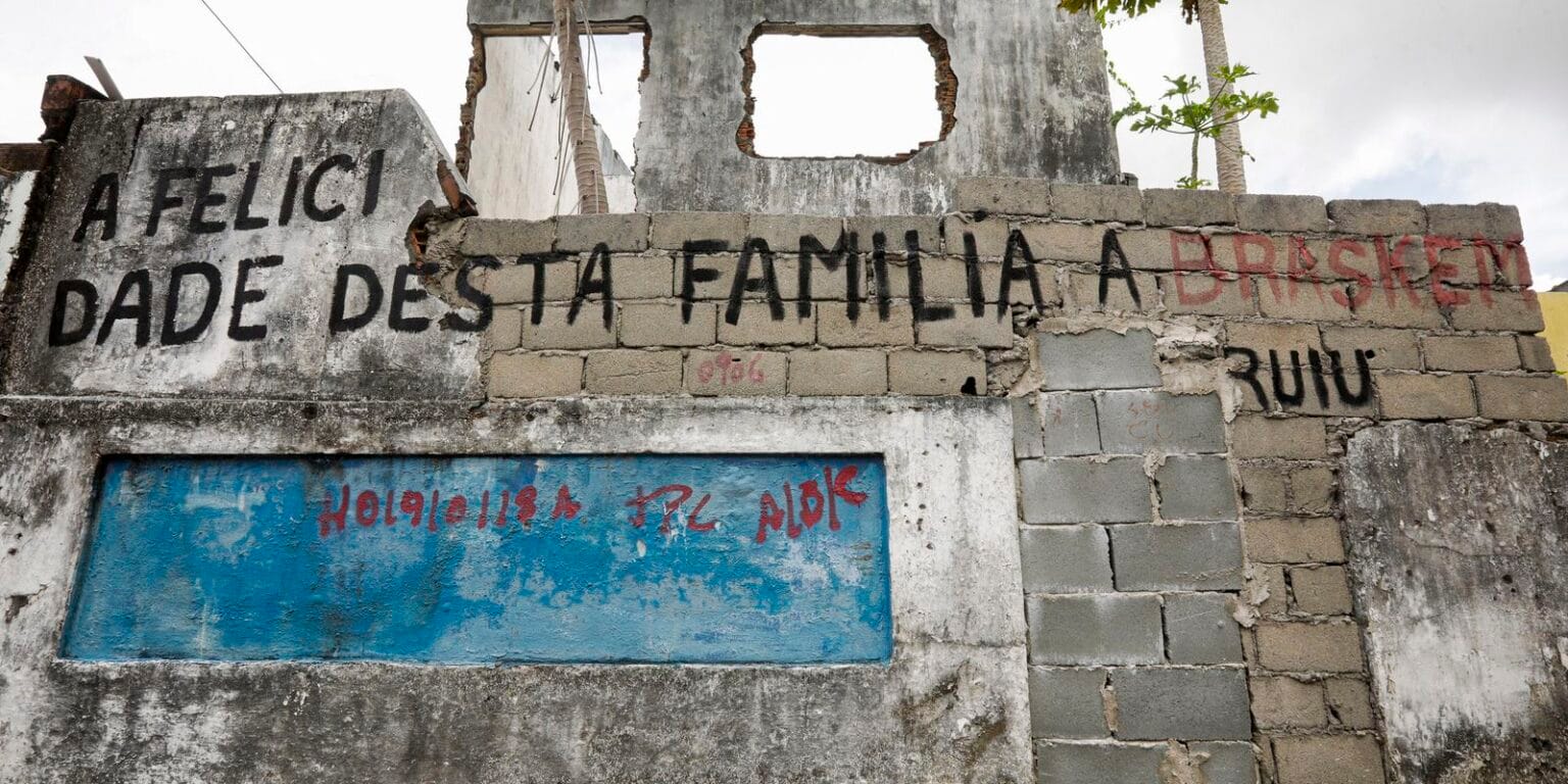 Braskem fecha acordo de R$ 1,2 bilhão por desmoronamentos em Maceió