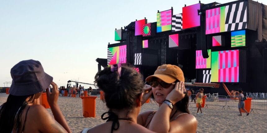 Copacabana já vive clime de expectativa para a festa da virada