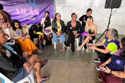 Ministério das Mulheres instala Tenda Lilás em Brasília