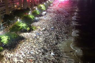 Turistas lotaram rede hoteleira de Niterói no réveillon