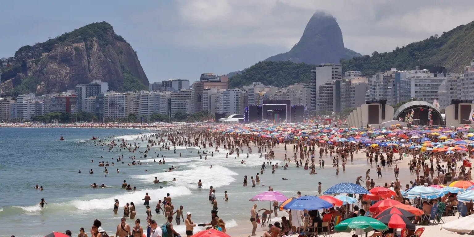 Estado do Rio registra temperaturas acima da média histórica