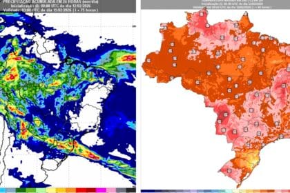 Carnaval terá chuva e calor em boa parte do país