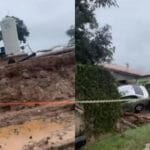 Rompimento de reservatório da Sabesp provoca uma morte em Mairiporã