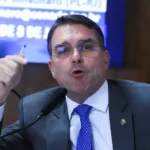 O senador Flávio Bolsonaro (PL-RJ).