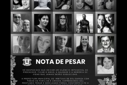 Vítimas do acidente na BR-737 são veladas em Imbituva 