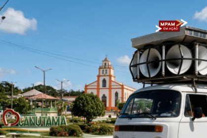 Em Canutama, MPAM e MPF recomendam restrições à propaganda eleitoral com veículos de som