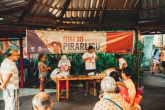 Feira do Pirarucu oferece cinco toneladas de pescado a preços acessíveis neste sábado em Manaus - FAS