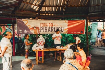 Feira do Pirarucu oferece cinco toneladas de pescado a preços acessíveis neste sábado em Manaus - FAS