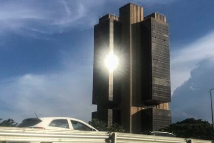 Fachada do edifício-sede do Banco Central do Brasil, em Brasília