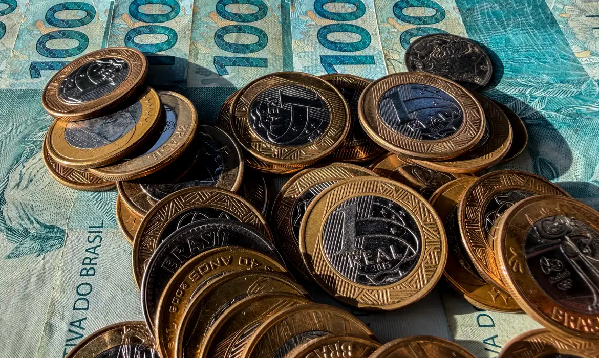 Cédulas de dinheiro brasileiro